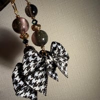 千鳥格子 ribbon