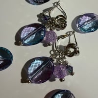 crack glass violet💜
