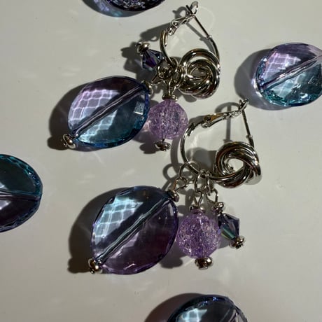 crack glass violet💜