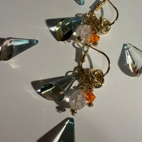 crack glass orange🍊
