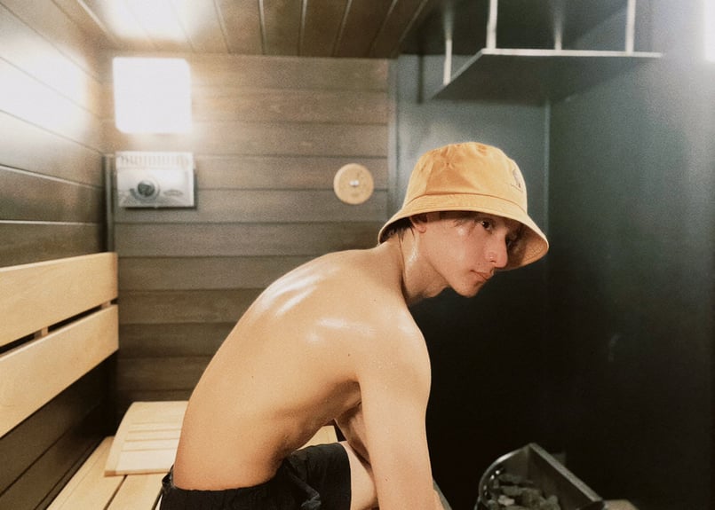 数量限定】 『totoknow』サウナバケットハット ＜マスタード＞ | CASTSHOP