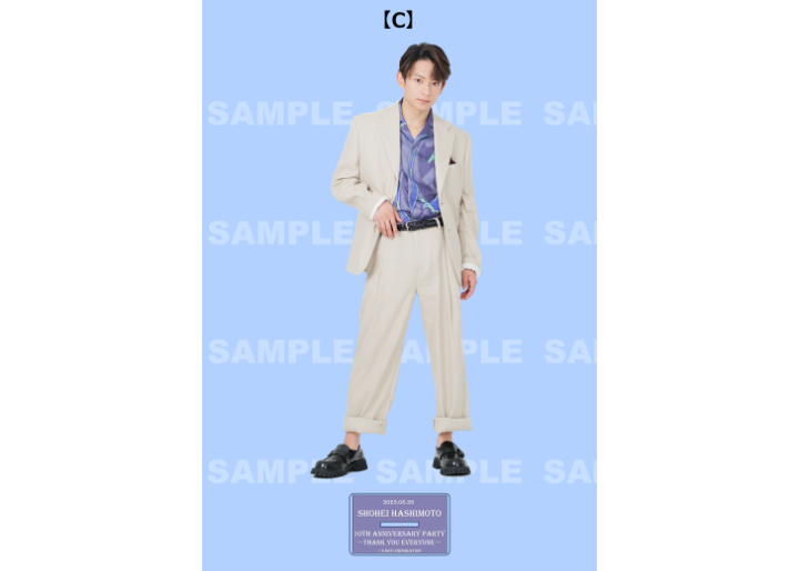 橋本祥平 グッズまとめ売り 橋本祥平 10th ANNIVERSARY PARTY」アクリルスタンド【C】 | CAST