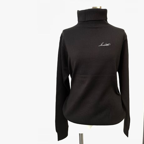 Embroidery mini logo Turtleneck