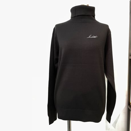 Embroidery mini logo Turtleneck
