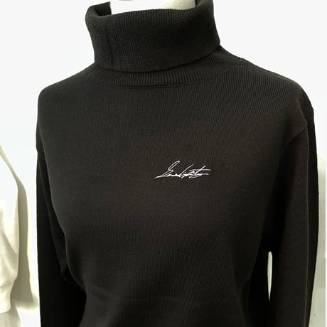 Embroidery mini logo Turtleneck