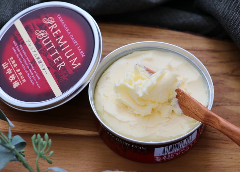 1缶】山中牧場のプレミアム発酵バター（赤缶） | かしづく