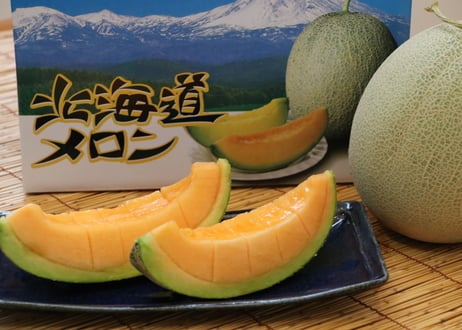 2026年先行予約【２玉・２箱セット】甘くてジューシーなメロン