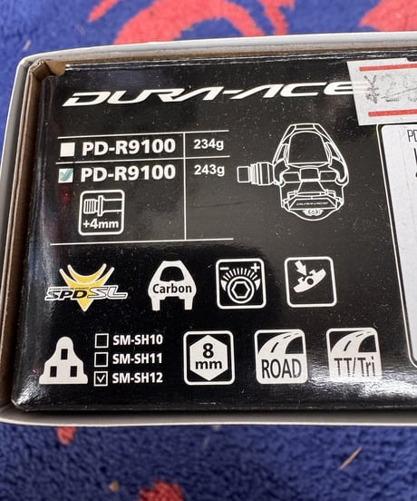 PD-R9100-L SPD-SL w/SM-SH12 +4mm軸　訳ありです。
