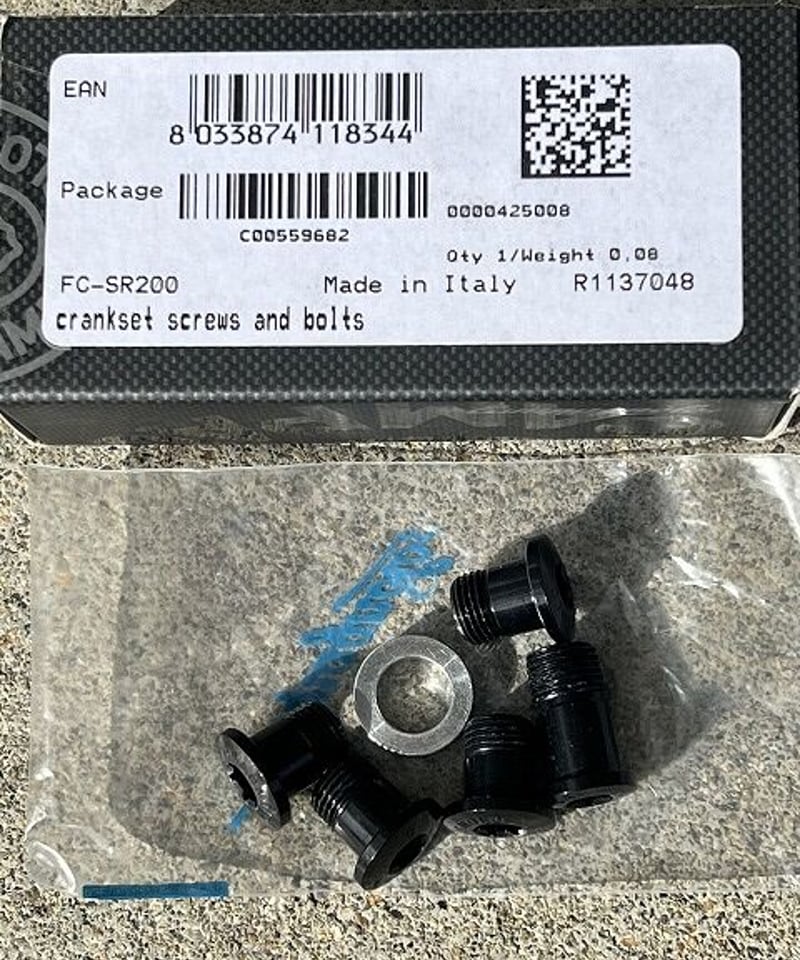 CampagnoloFC-SR200 crankset screws | cycleminor