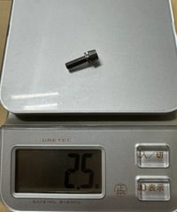 ユニパー軽量Ti-6AL-4VM5x18mmボルト/ワッシャー別売り