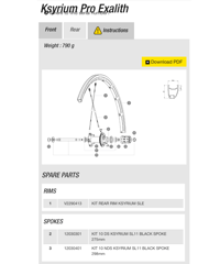 MAVIC　ホイール アクセサリー  33000001 KIT BEARING HUB RR QRM+B9取り寄せ