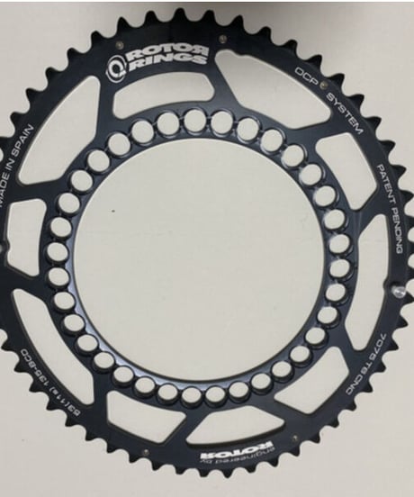 ROTOR OVAL Q RINGカンパ5アーム135 53/40SET