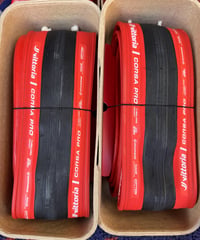 VITTORIA CORSA PRO  限定RED　当店2本セット販売