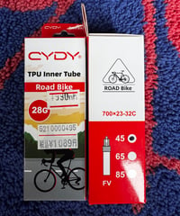 CYDY TPUチューブ  700/23C-32Cディスクブレーキ推薦、再使用不可