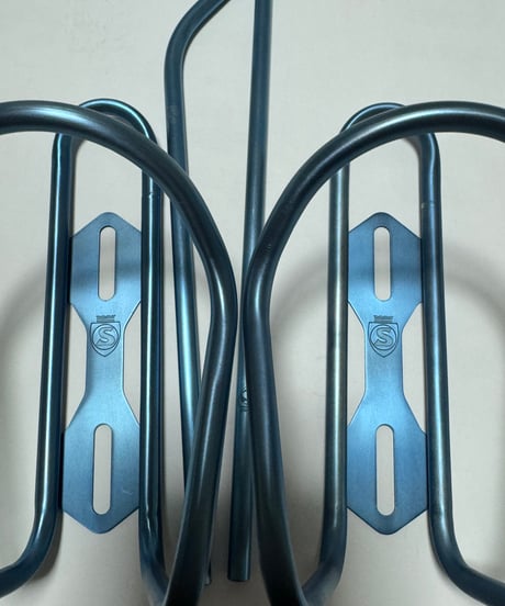 TITANIUM CAGE + STRAW KIT aqua