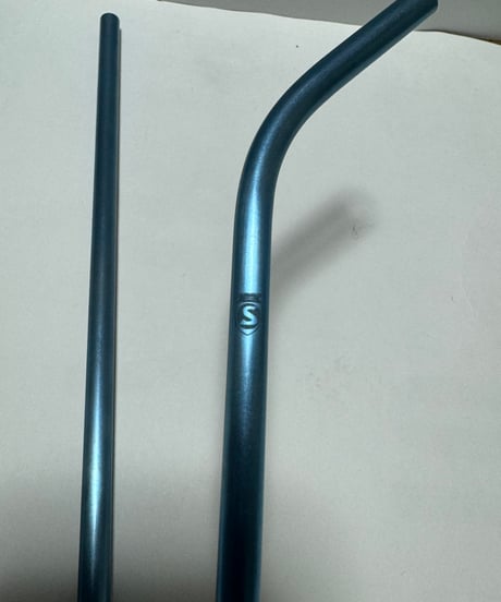 TITANIUM CAGE + STRAW KIT aqua