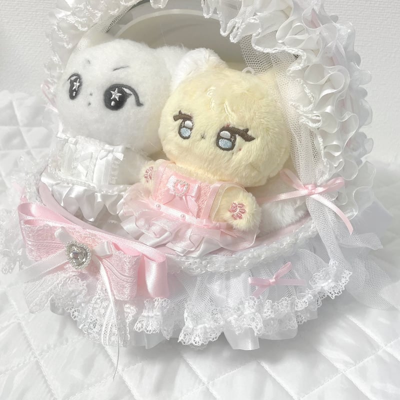 8/23オーダー再開予定】☆ハンドメイド☆ ぬいぐるみベビーカー