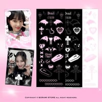 ♡°｡ Love Devil Sticker ラブデビル ステッカー 選べる3色*ﾟ♡