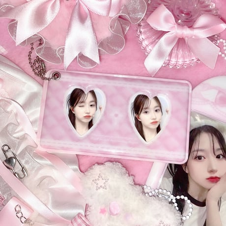 【再入荷】♡°｡ Mini Photoholder ミニフォトホルダー Pink.ver*ﾟ♡