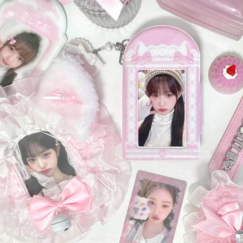 Apink ボミ　トレカ　9枚セット　ショーケース　luv 再入荷】♡°｡ 1段タイプ Meow love コレクトブック トレカケース