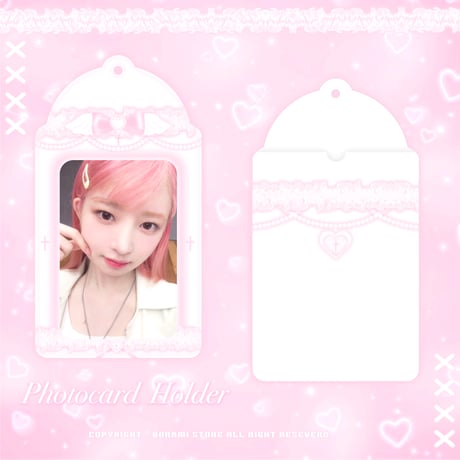 【再販】♡°｡ PHOTOCARD HOLDER トレカケース トレカ入れ love holic.ver｡°♡