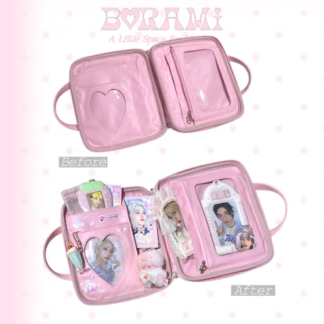 🎀ミニ痛バッグ手帳 Mini Ita Bag Pink.ver🎀