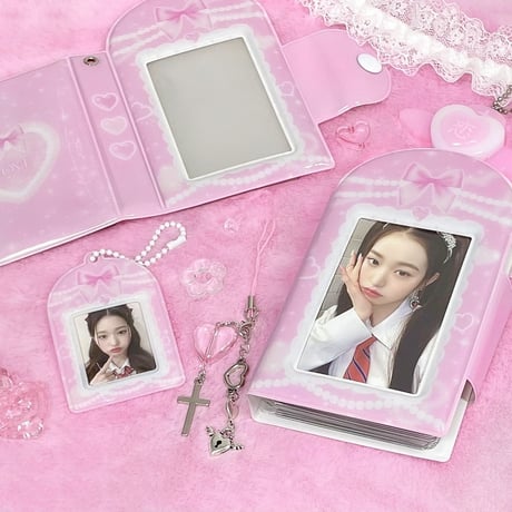【再入荷】♡°｡ 1段タイプ Collectbook MY LOVE コレクトブック トレカケース pink.ver♡