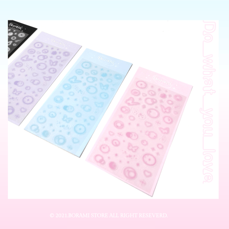 再入荷♡°｡ バージョンアップ MOONLIGHT STICKER ホログラム入り ステッカー *ﾟ♡