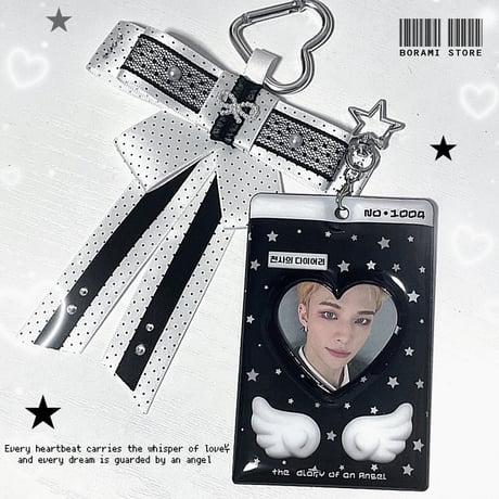 ♡°｡ PHOTOCARD HOLDER トレカケース トレカ入れ  天使のダイアリー.ver｡°♡