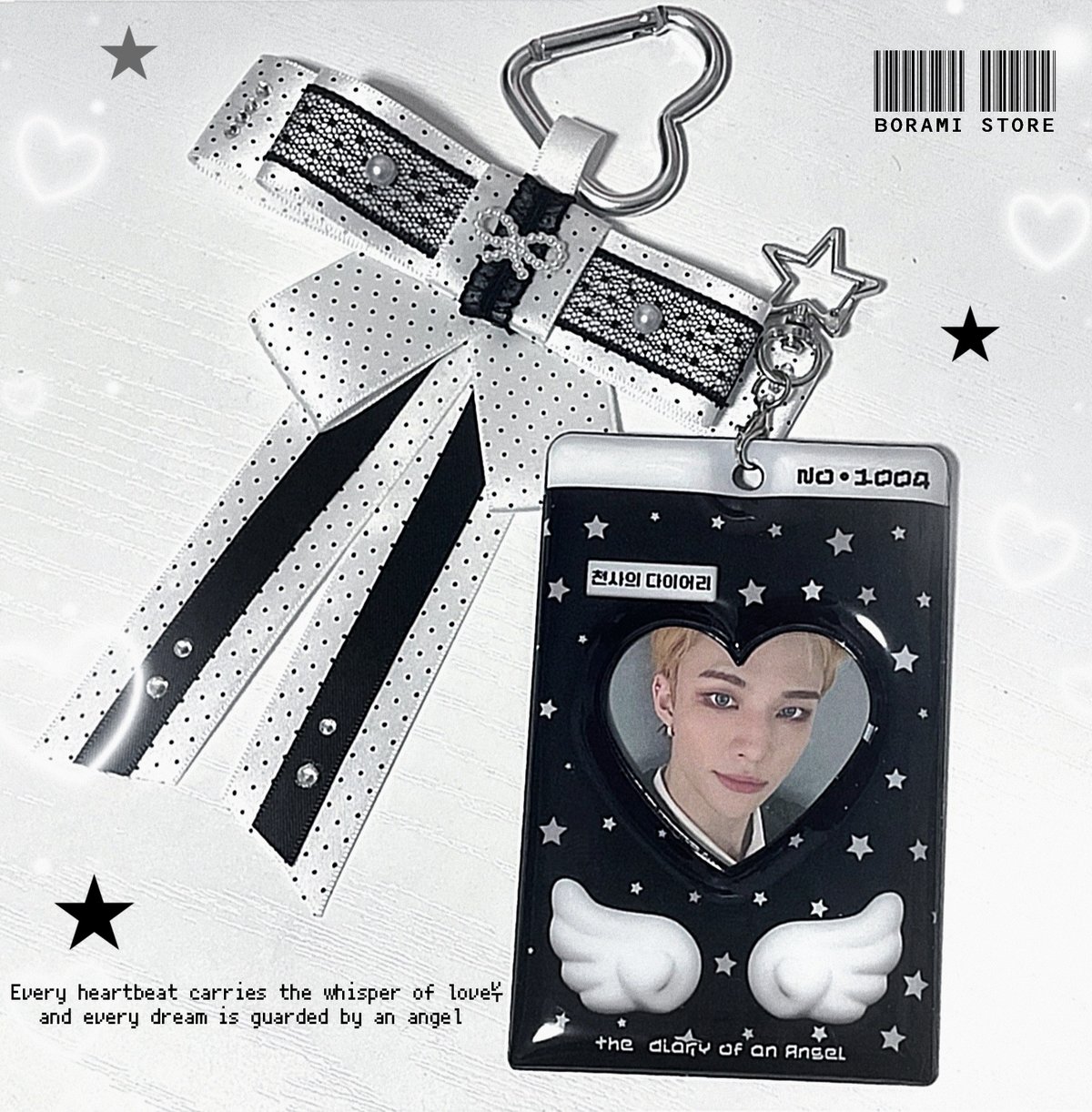 ♡°｡ PHOTOCARD HOLDER トレカケース トレカ入れ 天使のダイアリー.ver