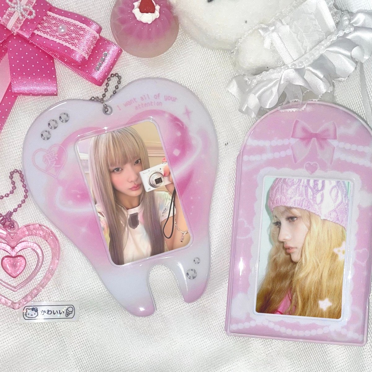 ♡°｡ PHOTOCARD HOLDER Cherish loveトレカケース トレカ入れ♡