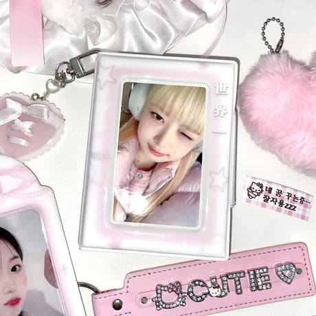 【再入荷】♡°｡ 1段タイプ  コレクトブック トレカケース Angel club.ver♡