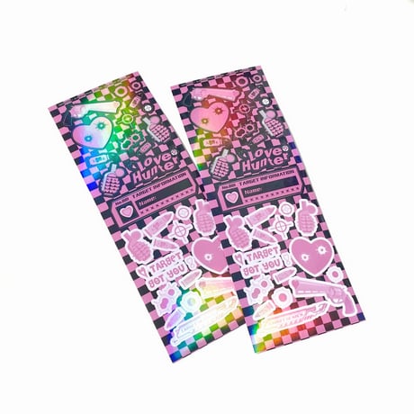 ♡°｡Love Hunter Sticker  デコ ステッカー*ﾟ♡