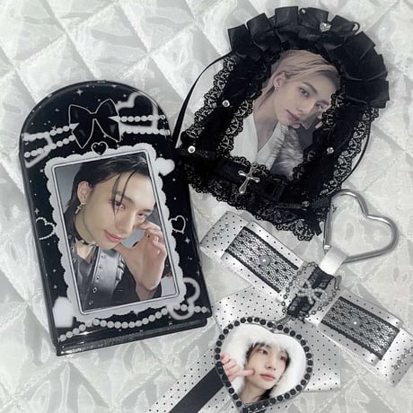 【再入荷】♡°｡ 1段タイプ Collectbook MY LOVE コレクトブック トレカケース black.ver♡