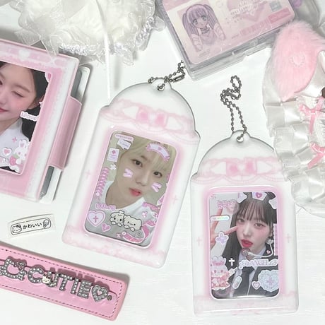 【再販】♡°｡ PHOTOCARD HOLDER トレカケース トレカ入れ love holic.ver｡°♡
