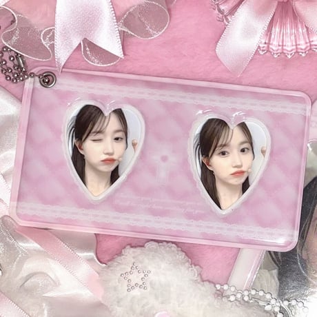 【再入荷】♡°｡ Mini Photoholder ミニフォトホルダー Pink.ver*ﾟ♡