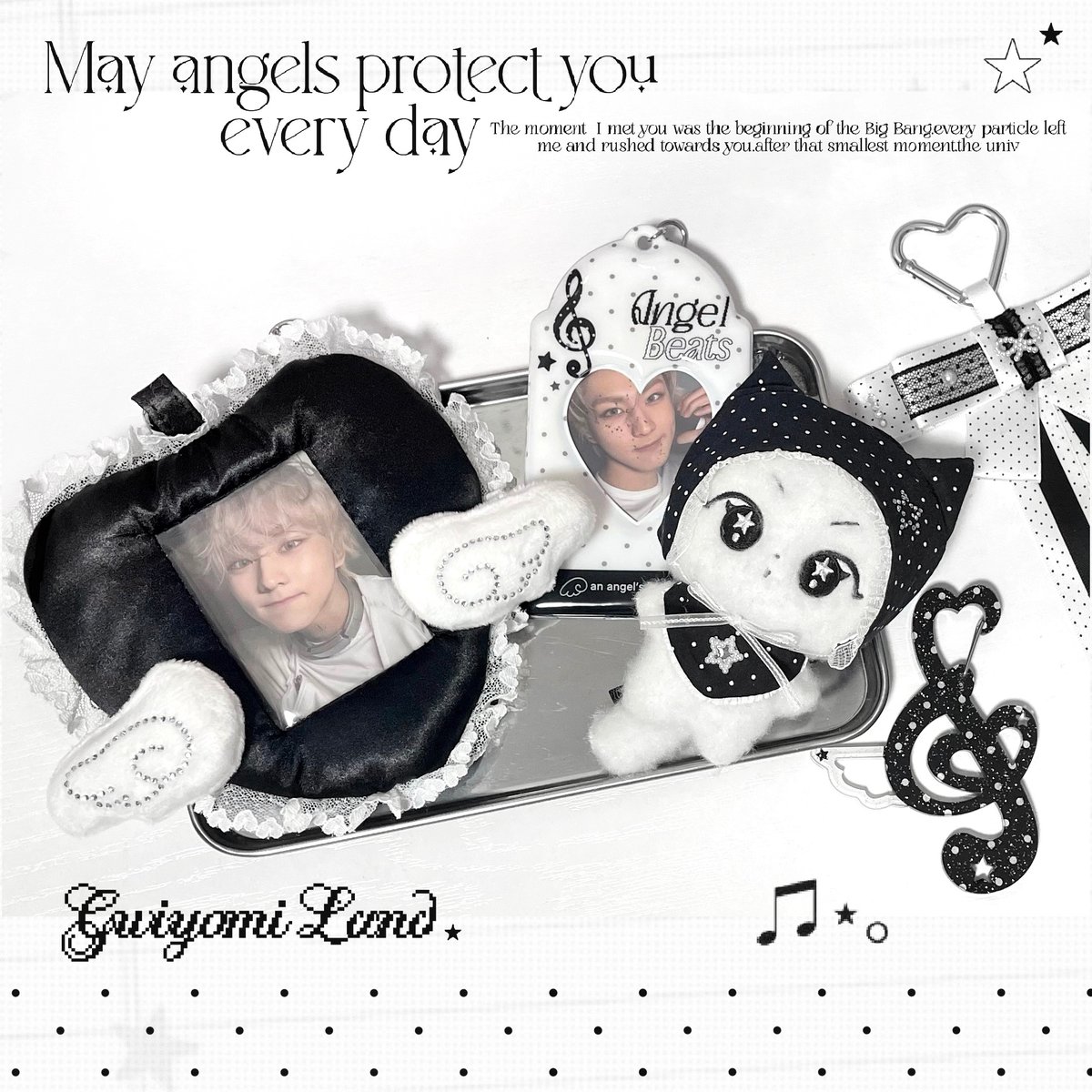 【おまけemoji写真集&USB】未開封mewgulfぬい＋靴/お洋服4着セット 15cmぬい服】幼稚園のコーデ 15cm着せ替えぬいぐるみ用 棉花娃娃お洋服