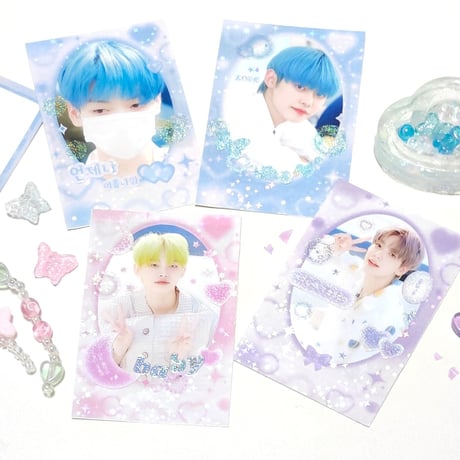 再入荷♡°｡ バージョンアップ MOONLIGHT STICKER ホログラム入り ステッカー *ﾟ♡