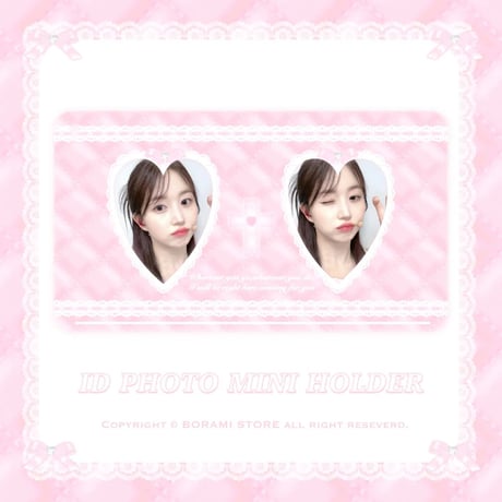 【再入荷】♡°｡ Mini Photoholder ミニフォトホルダー Pink.ver*ﾟ♡