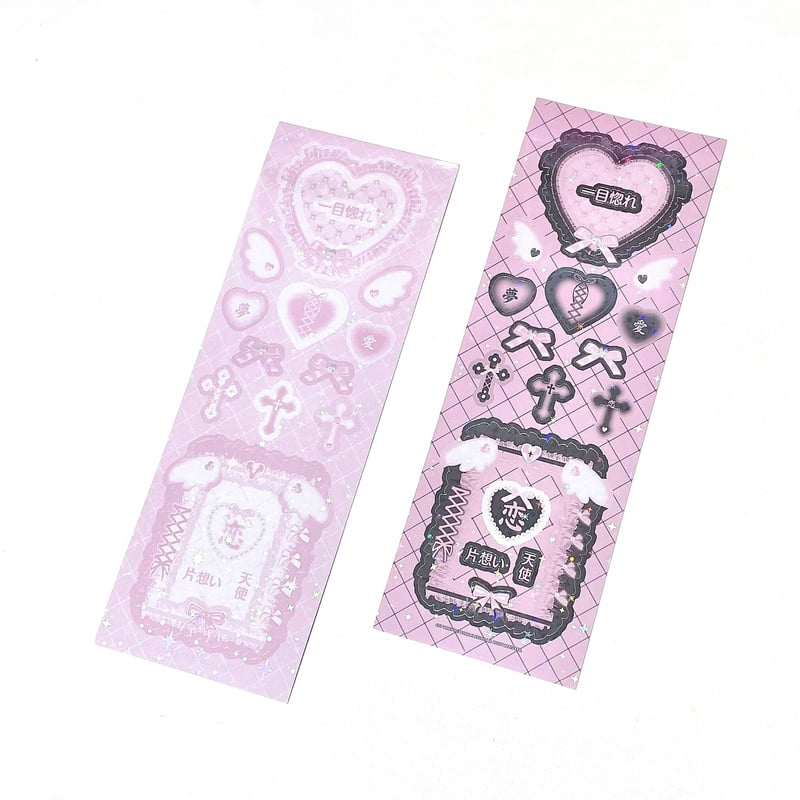 再入荷】♡Frame deco sticker フレーム デコステッカー選べる2色♡ | B