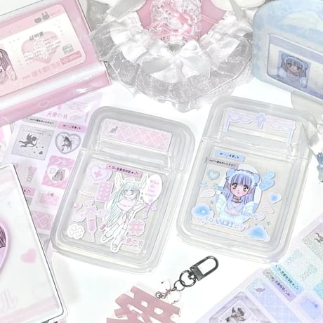 ♡°｡ エンゼル病院 ホログラム入り デコ ステッカー 選べる2種類*ﾟ♡