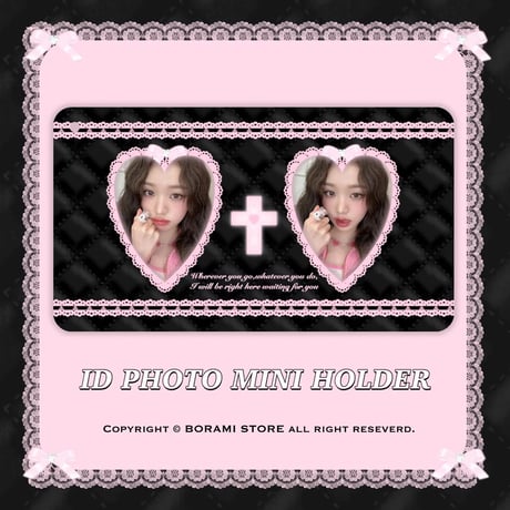 【残り2点】♡°｡ Mini Photoholder ミニフォトホルダー BlackPink.ver*ﾟ♡