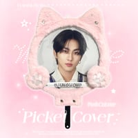 【4/18再販予定】♡°｡  Picket Cover うちわカバー うちわケース pinkcat.ver ♡
