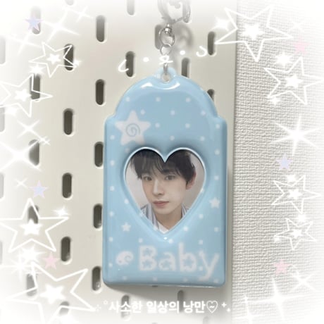 ♡°｡ PHOTOCARD HOLDER Babyトレカケース トレカ入れ Pink.ver/Blue.ver｡°♡