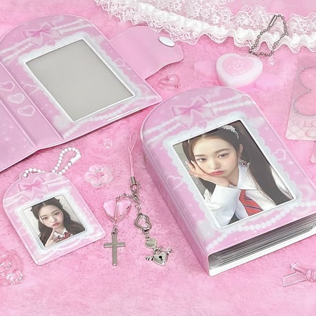 【再入荷】♡°｡ 1段タイプ Collectbook MY LOVE コレクトブック トレカケース pink.ver♡