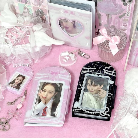 【再入荷】♡°｡ 1段タイプ Collectbook MY LOVE コレクトブック トレカケース pink.ver♡