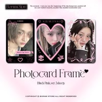♡°｡ Photocard Frame トレカフレーム 3枚セット blackpink.ver *ﾟ♡
