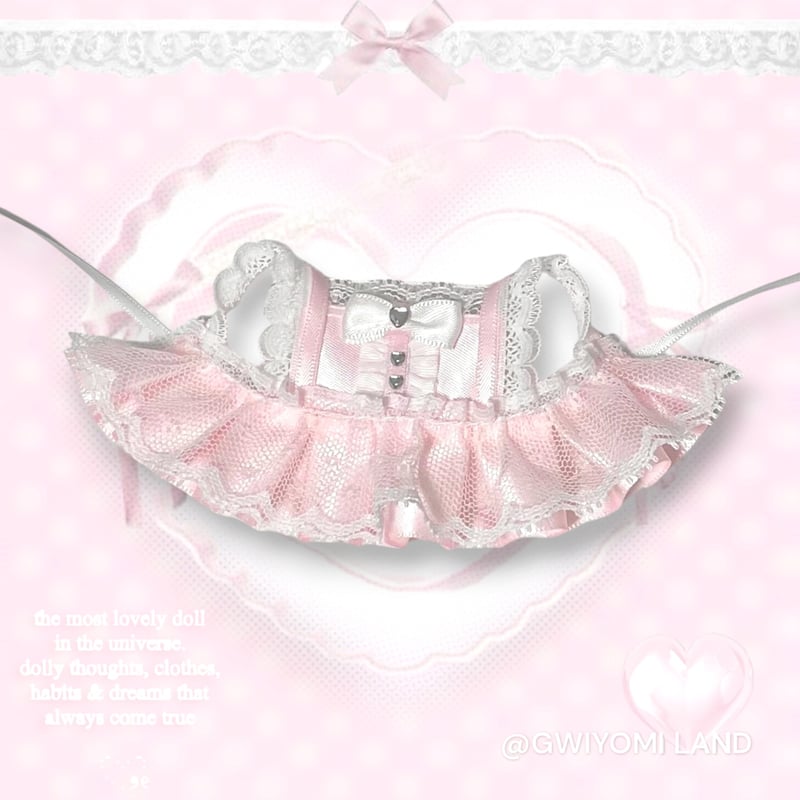 ☆ハンドメイド☆ 10cmぬいぐるみ服+ヘッドドレス セット ピンク.ver | BORAMI ☆ハンドメイド☆ 10cmぬいぐるみ服+ヘッドドレス セット ピンク.ver | BORAMI