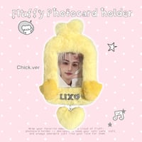 ♡もこもこ ネームタグ トレカケース トレカホルダー ストラップ付き‎♡Chick.ver