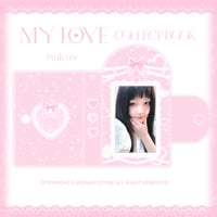 【在庫切れ】♡°｡ 1段タイプ Collectbook MY LOVE コレクトブック トレカケース pink.ver♡